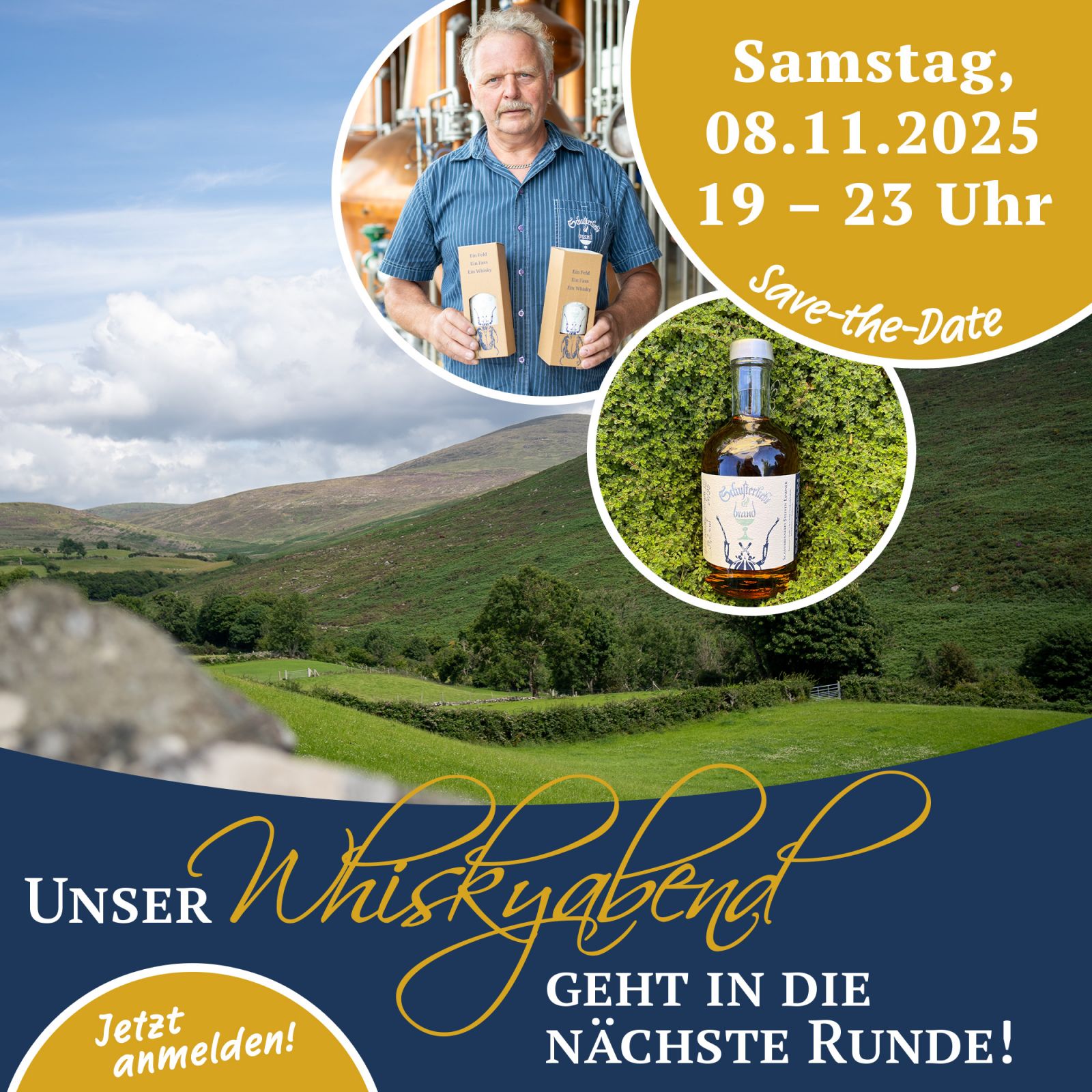 Unser Whiskyabend geht in die nächste Runde!
